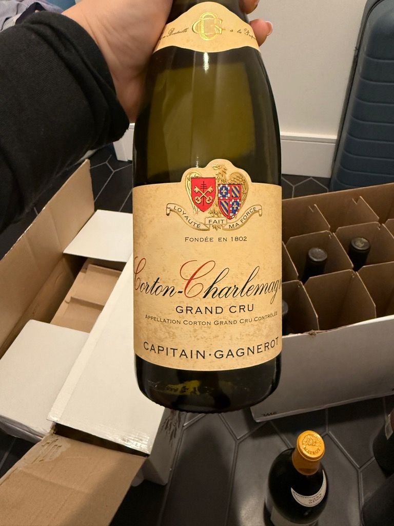 2022 Domaine Capitain-Gagnerot Corton-Charlemagne - CellarTracker