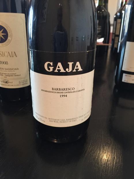 1994 Gaja Barbaresco - CellarTracker