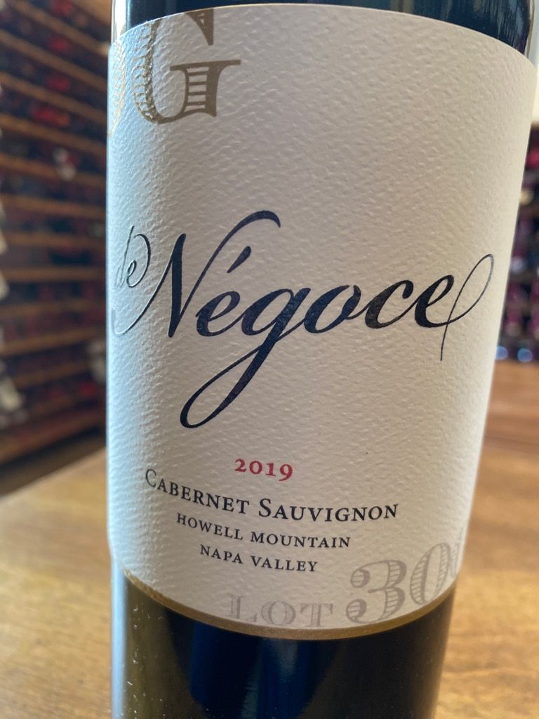 2019 de Négoce Sauvignon OG N.300, USA, California, Napa