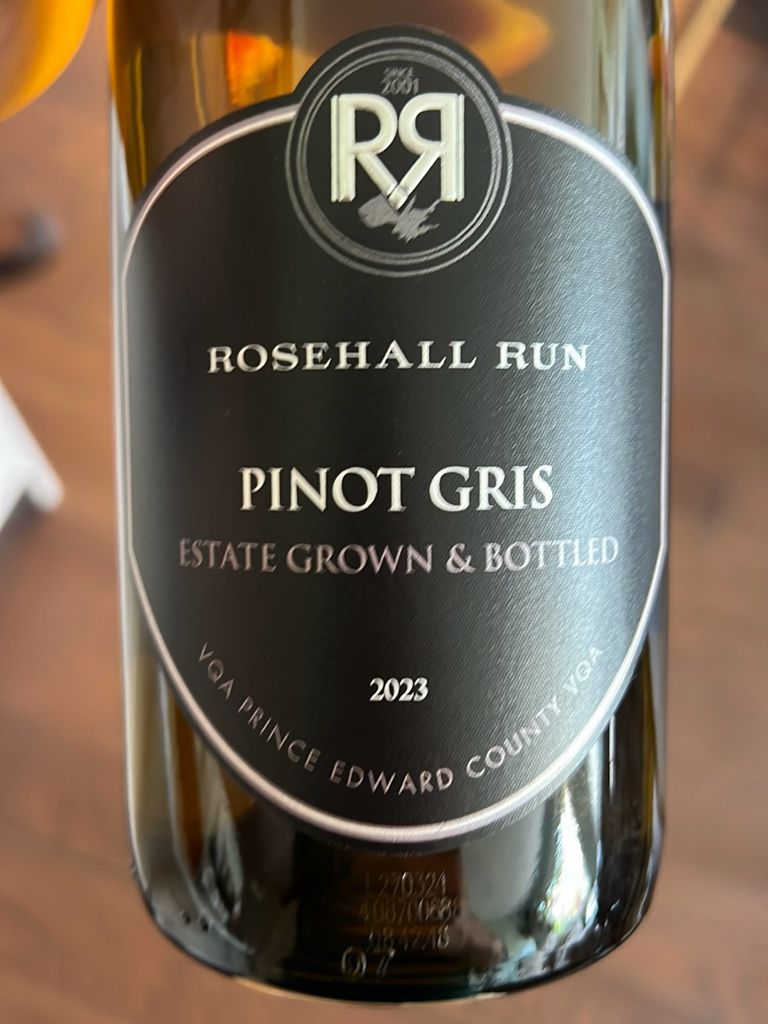 2023 Rosehall Run Pinot Gris, Canada, Ontario, Ontario VQA - CellarTracker