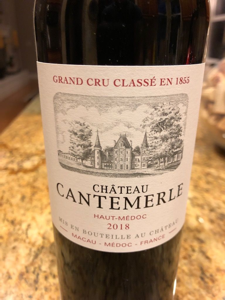 2018 Château Cantemerle - CellarTracker