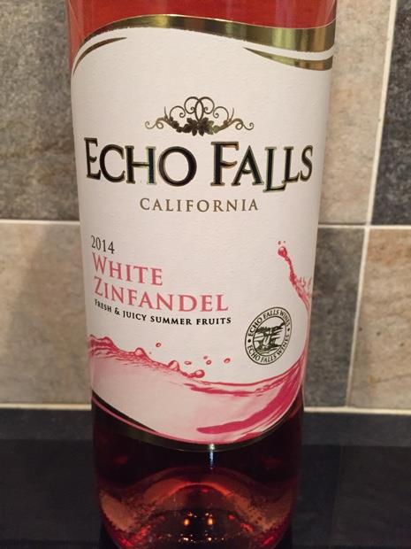 2014 Mission Bell Winery Zinfandel Echo Falls White Zinfandel Usa California Cellartracker