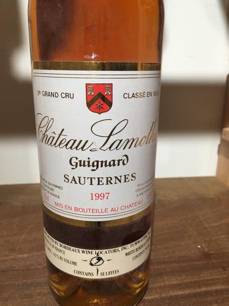 2001 Château Lamothe Guignard - CellarTracker
