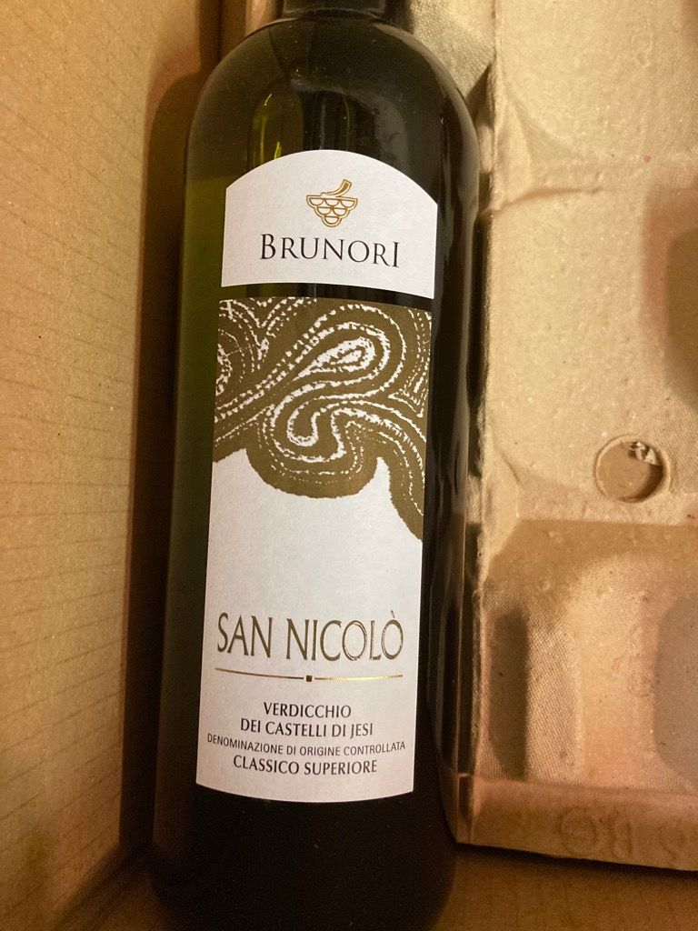2019 brunori verdicchio dei castelli di jesi classico classico