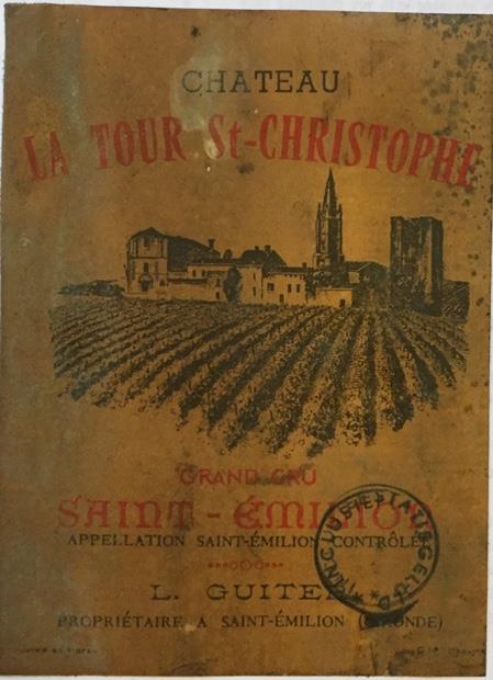 chateau tour saint christophe 2018