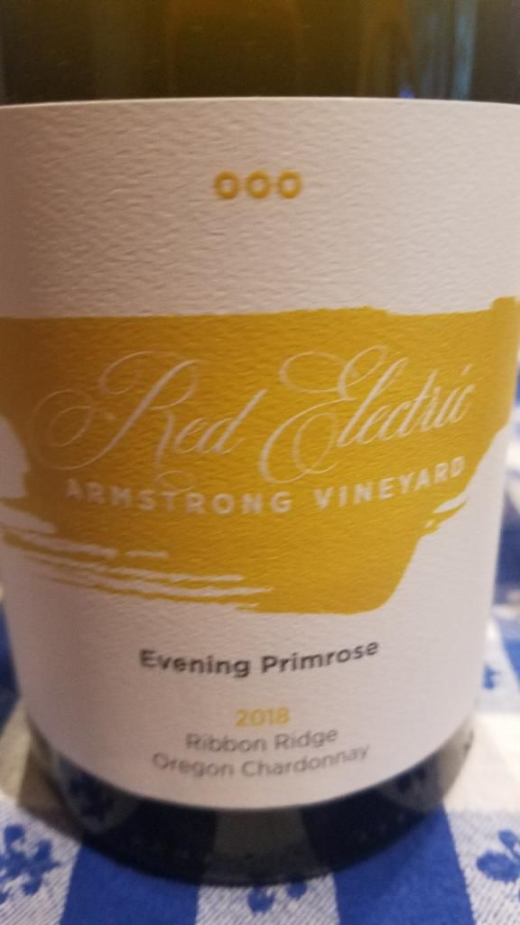 2021 Red Electric Chardonnay Evening Primrose Armstrong Vineyard, USA
