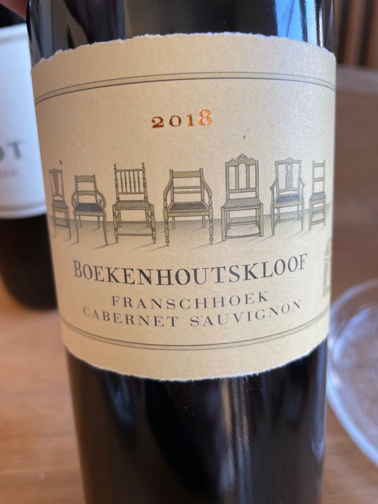 2019 Boekenhoutskloof Cabernet Sauvignon Franschhoek - CellarTracker