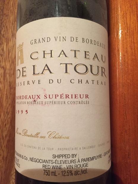 Château La Tour Léognan 1997 750mL Chateau Latour 1997