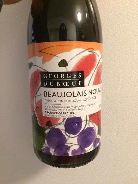 2016 Georges Dubœuf Beaujolais Nouveau - CellarTracker