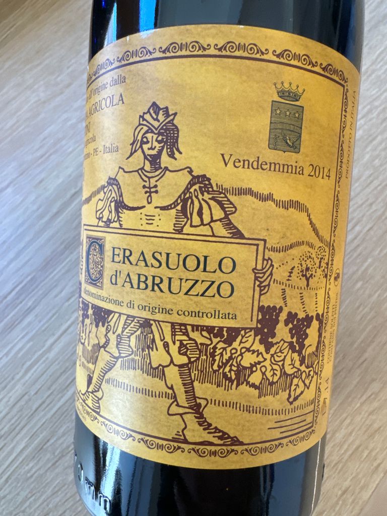 2019 Azienda Agricola Valentini Cerasuolo d'Abruzzo