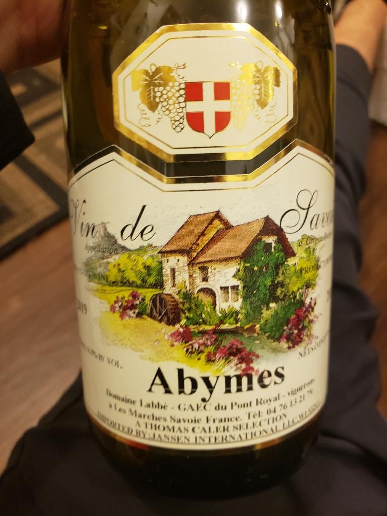 2019 Domaine Labbé Vin de Savoie Abymes, France, Savoie, Vin de Savoie Abymes CellarTracker