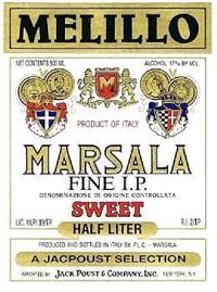 Melillo sweet marsala glass 750ml (087224007008)