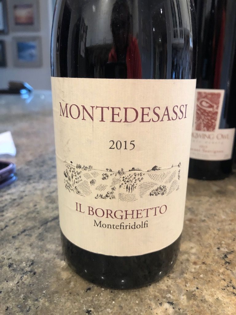 2015 Azienda Agricola il Borghetto Chianti Classico Monte De Sassi ...