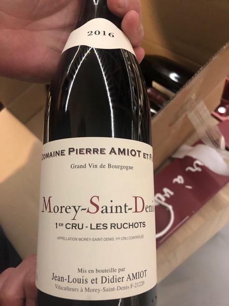 ワイン Morey-St-Denis 2005 Cru Les Ruchots 2005 Domaine Amiot et Fils Morey St. Denis 1er Cru Les