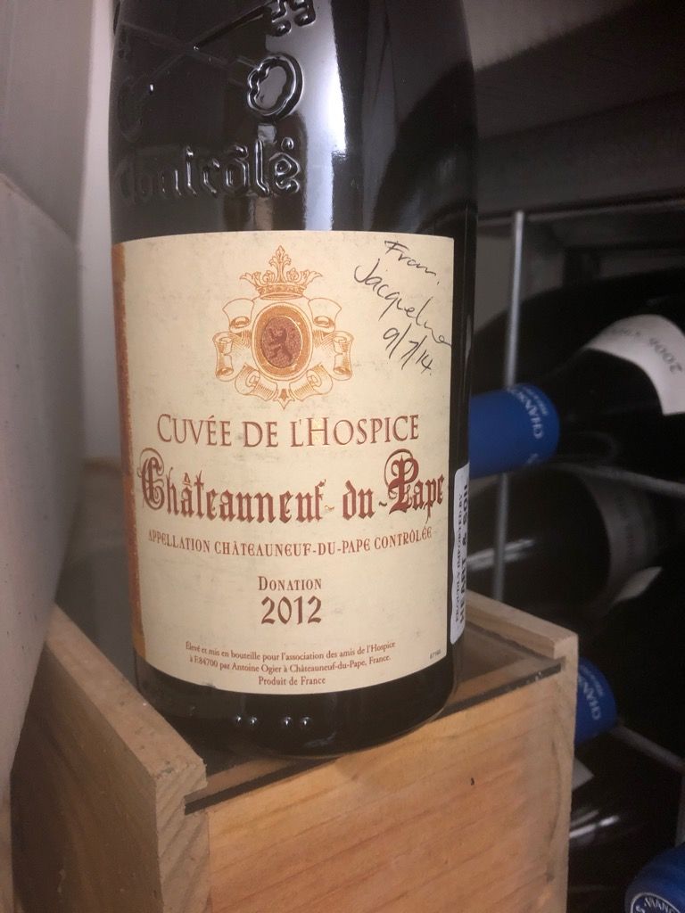 2020 Antoine Ogier Châteauneuf-du-Pape Cuvée de l'Hospice