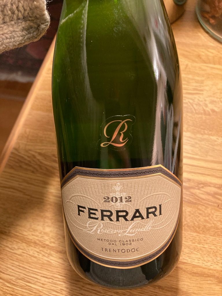 2012 Ferrari Brut Riserva Lunelli, Italy, Trentino-Alto Adige, Trentino ...