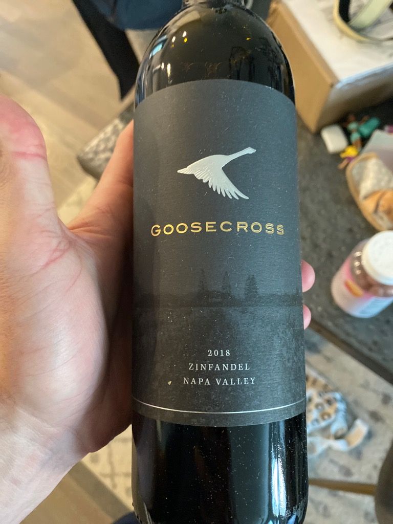 2018 Goosecross Cellars Zinfandel, USA, California, Napa Valley CellarTracker