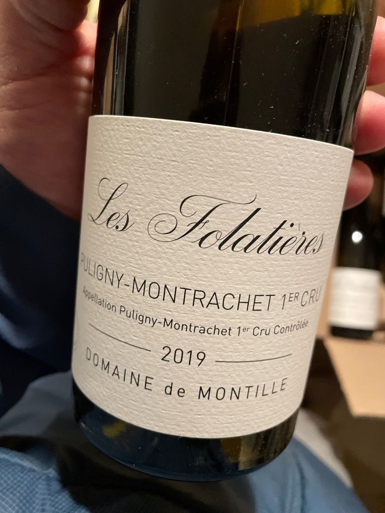 2018 Domaine de Montille Puligny-Montrachet 1er Cru Les Folatières