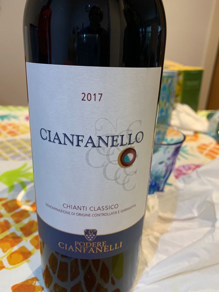 2016 Podere Cianfanelli Chianti Classico Cianfanello, Italy, Tuscany ...