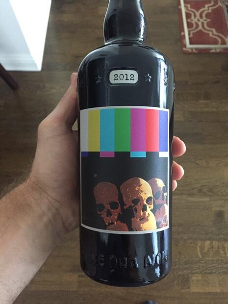 2012 Sine Qua Non Syrah Touché Eleven Confessions Vineyard