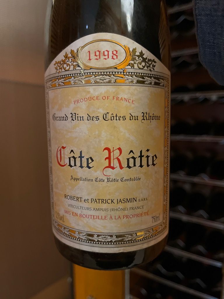 1998 Patrick Jasmin Côte-Rôtie - CellarTracker