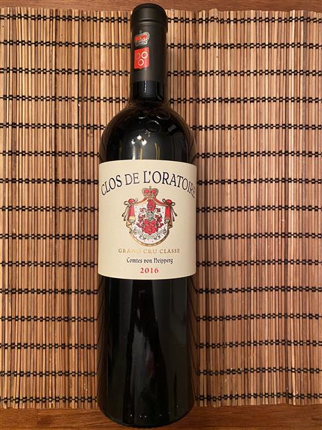 2018 Clos de l'Oratoire - CellarTracker