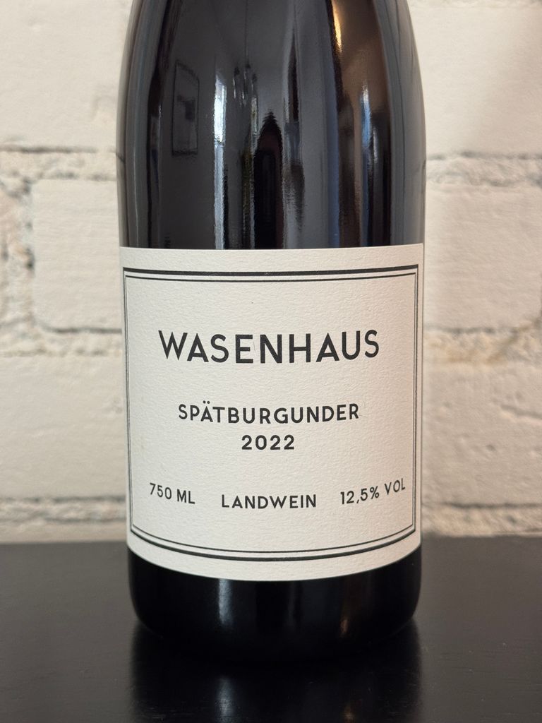 2022 Wasenhaus Spätburgunder - CellarTracker