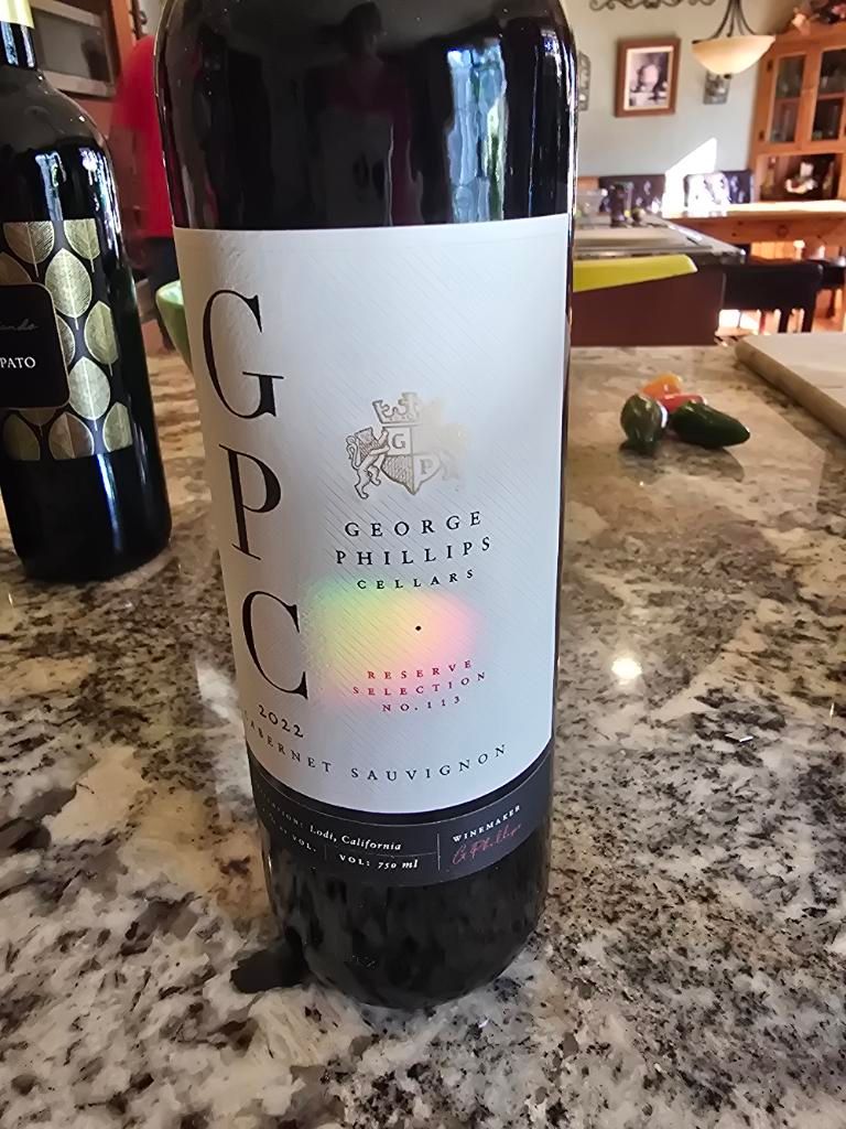 2017 George Phillips Cellars Cabernet Sauvignon - CellarTracker