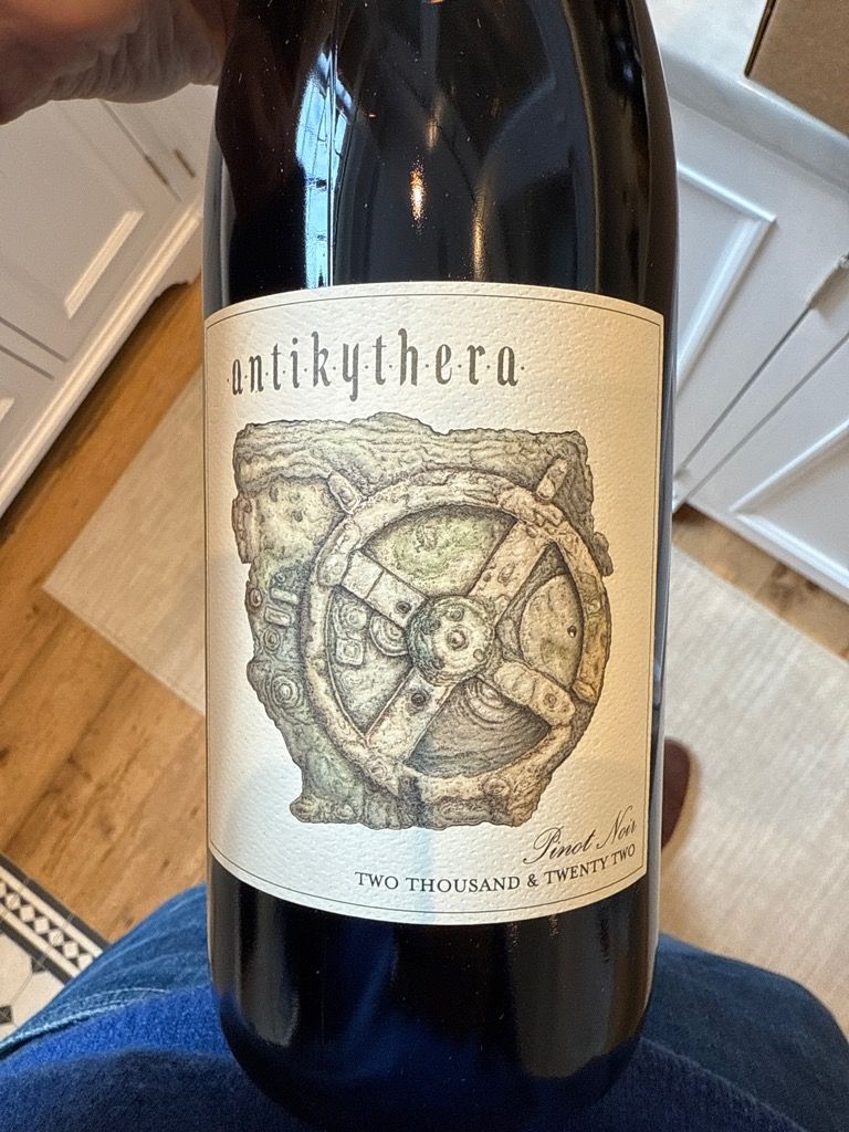 2022 Antica Terra Pinot Noir Antikythera - CellarTracker