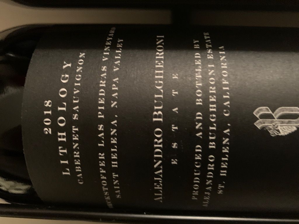 2019 Lithology Cabernet Sauvignon Beckstoffer Dr. Crane Vineyard, USA ...