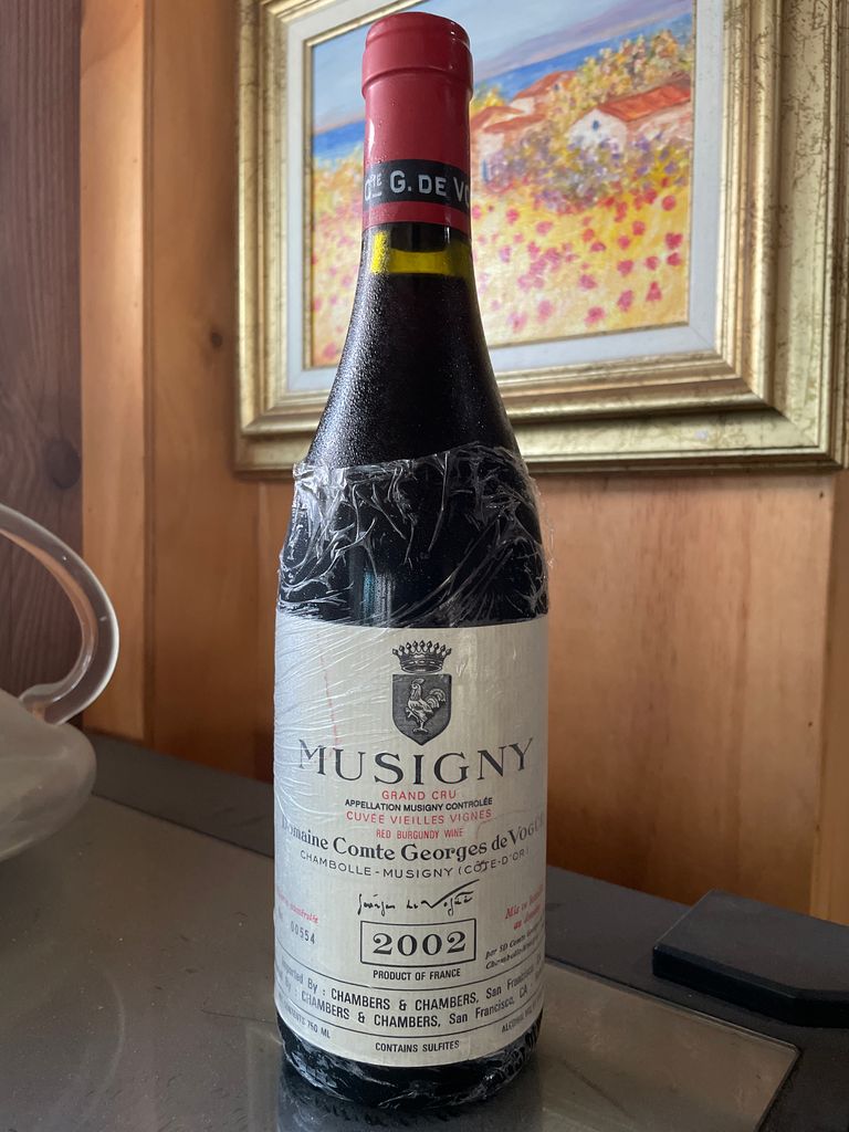 2002 Domaine Comte Georges de Vogüé Musigny Cuvée Vieilles Vignes -  CellarTracker