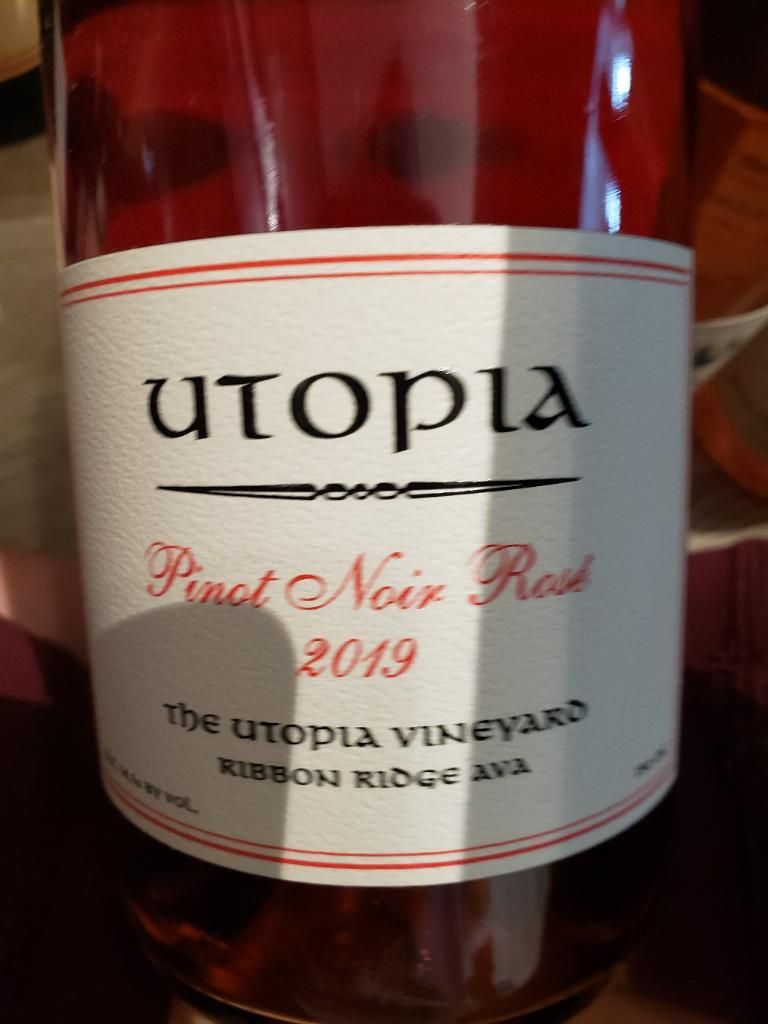 2020 Utopia Pinot Noir Rosé Utopia Vineyard, USA, Oregon, Willamette