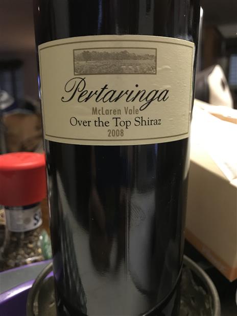 Pertaringa over the top shiraz (9326838000052)