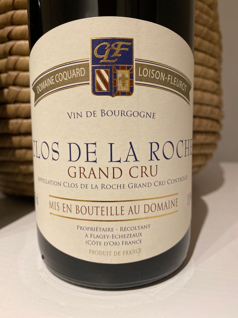 2018 Domaine Coquard Loison-Fleurot Clos de la Roche - CellarTracker