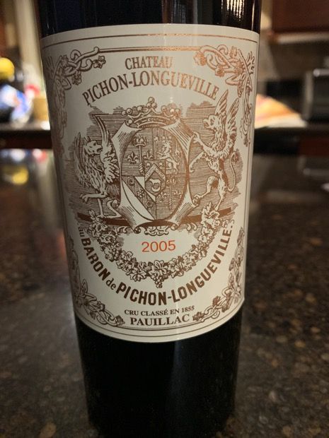 2005 Château Pichon-Longueville Baron - CellarTracker