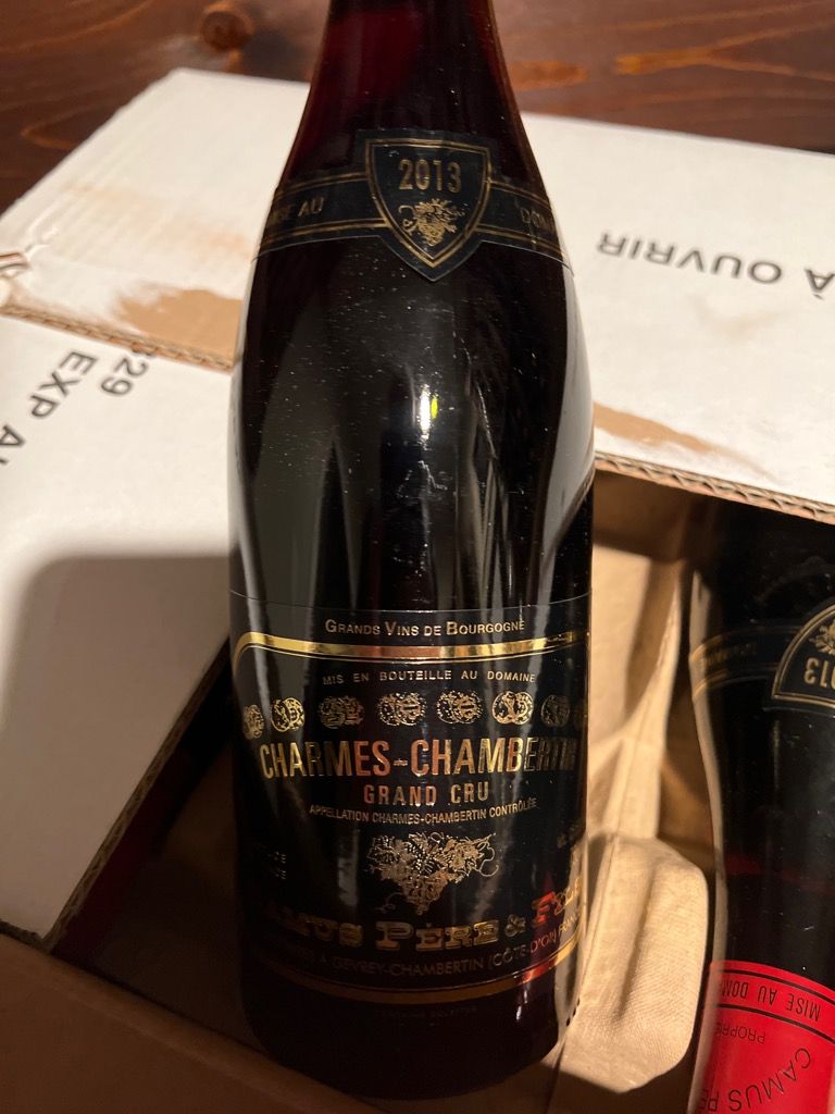 Camus Père & Fils Gevrey-Chambertin 2013（比較試飲2） : Red Red