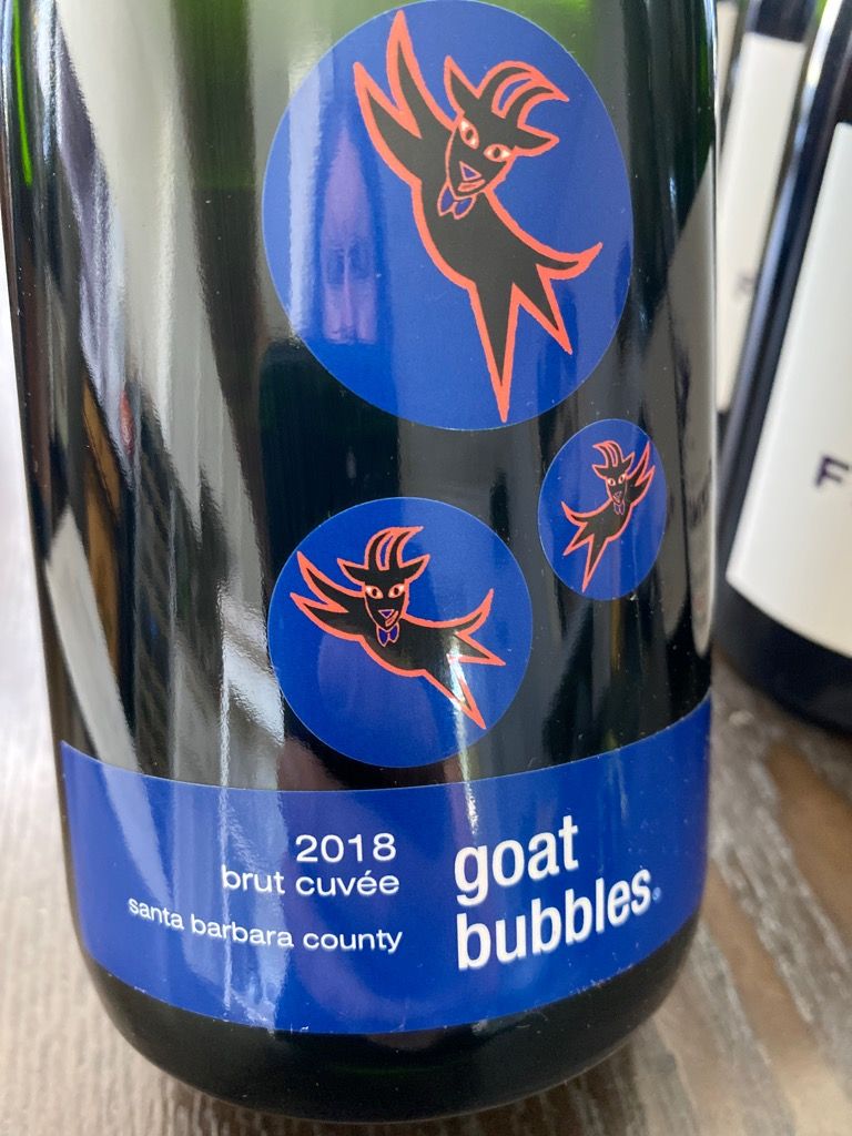 2018 Flying Goat Cellars Pinot Noir Goat Bubbles Brut Cuvée Rio Vista