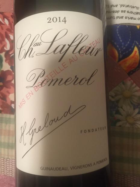 ラ フルール ポイヤック 2014 2014 Château Lafleur - CellarTracker