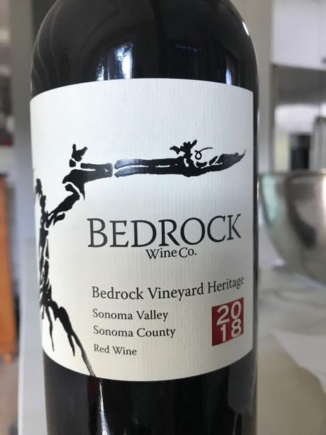 2018 Bedrock Wine Co. Bedrock Vineyard Heritage, USA, California ...