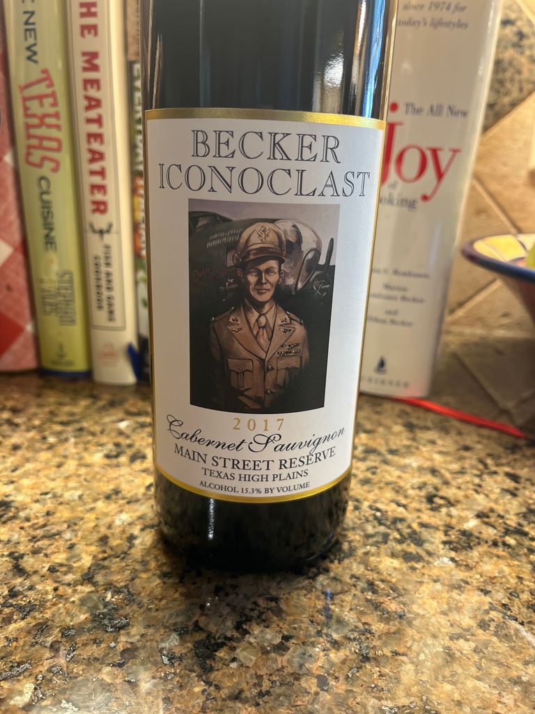 2017 Becker Vineyards Cabernet Sauvignon Main Street Reserve, USA ...