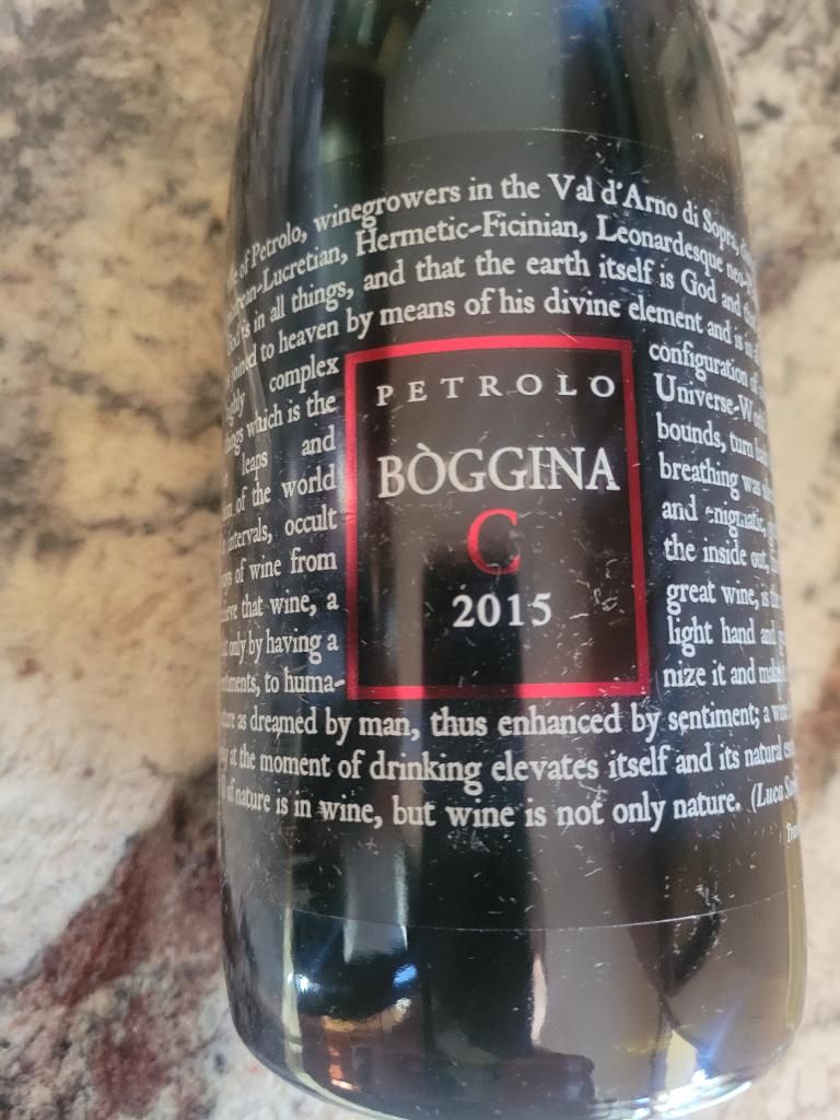 2015 Fattoria Petrolo Boggina C - CellarTracker