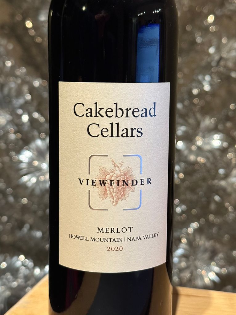 2020 Cakebread Cellars Merlot Viewfinder, USA, California, Napa Valley ...