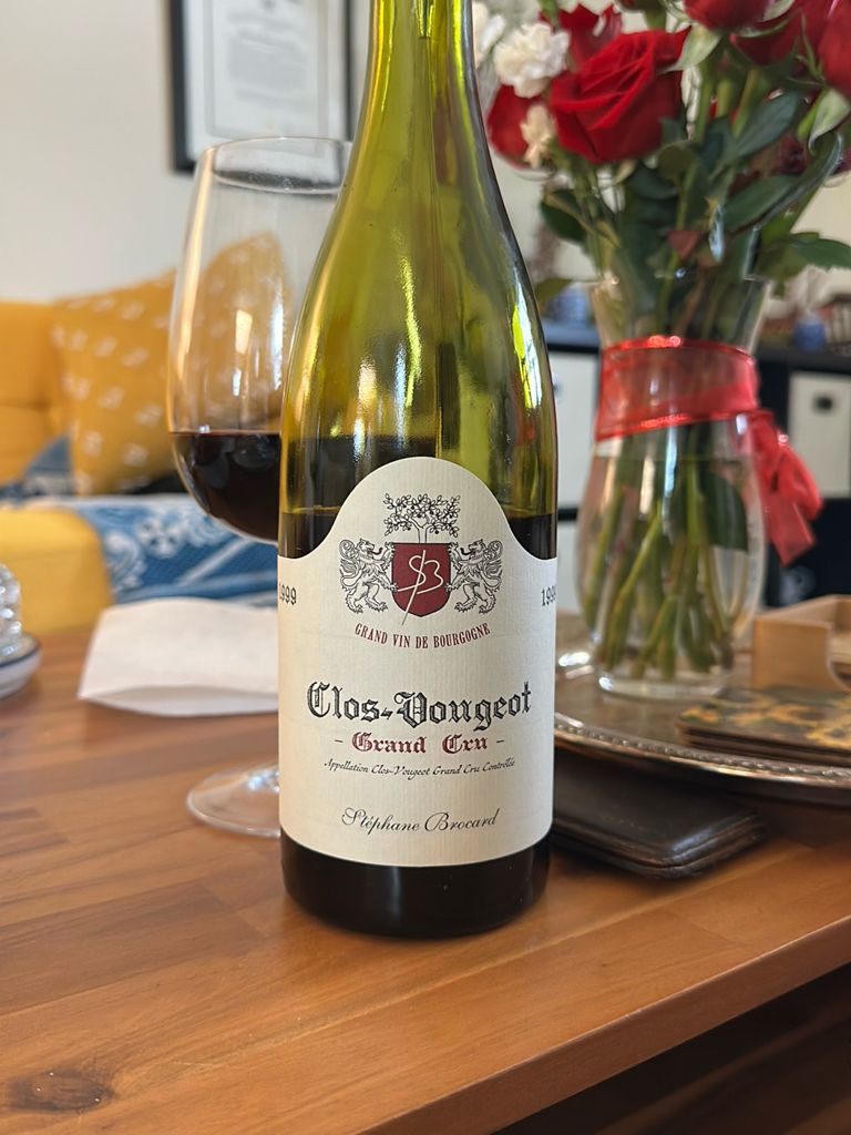 1999 Stéphane Brocard Clos Vougeot - CellarTracker