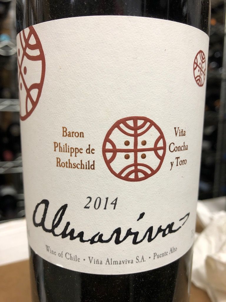 2014 Viña Almaviva S.A. Almaviva - CellarTracker