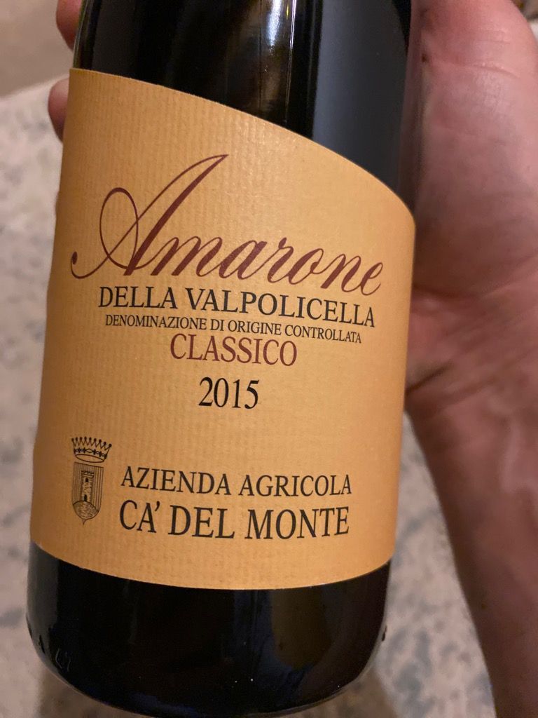 2015 Azienda Agricola Ca' del Monte Amarone della Valpolicella