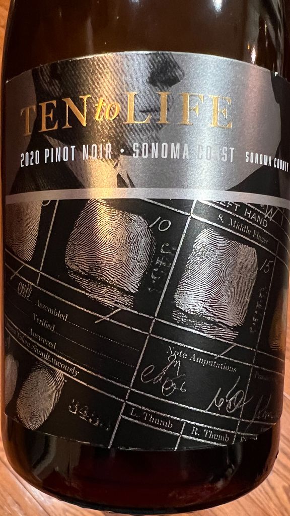 2020 Precision Wine Company Zinfandel Ten to Life - CellarTracker
