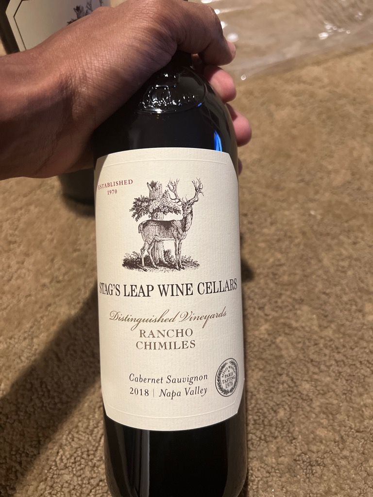 2019 Stag's Leap Wine Cellars Cabernet Sauvignon Distinguished ...