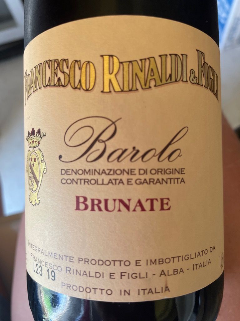 2013 Francesco Rinaldi e Figli Barolo Le Brunate CellarTracker