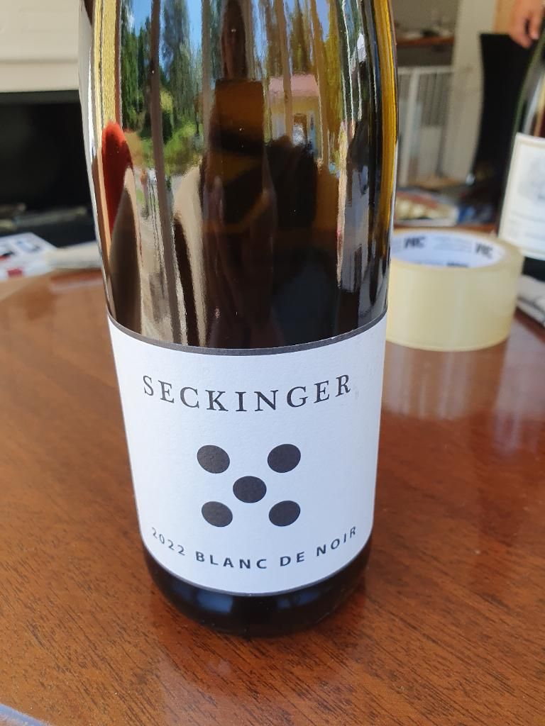 2022 Seckinger Blanc de Noir CellarTracker