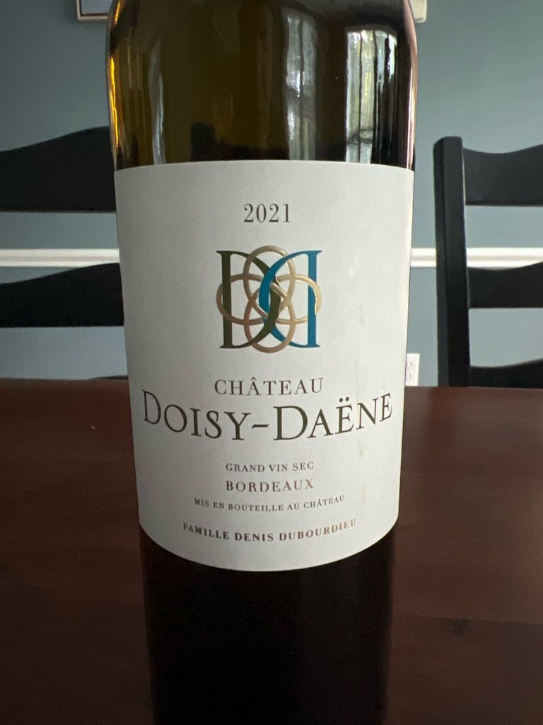 2021 Château Doisy-Daëne Grand Vin Sec - CellarTracker